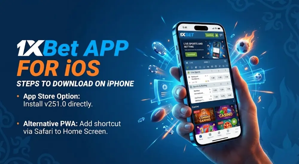 Приложение 1xBet для iOS
