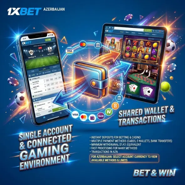 A single account and a connected gaming environment