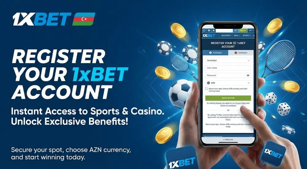 Регистрация аккаунта 1xBet
